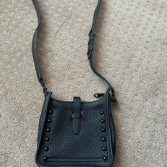 Crossbody small handbag with outside pocket - Picture 7 of 7